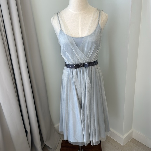 Max & Cleo Dresses & Skirts - Max and Cleo dress size medium silver or grey